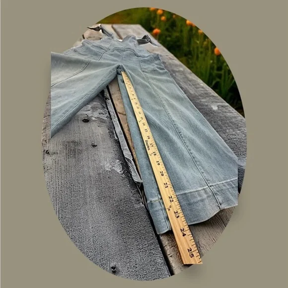 NY & Co Denim Wide Leg Overalls. NWT
SIZE: XL - Picture 12 of 13
